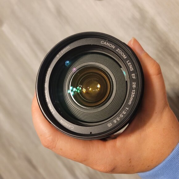 Canon EF Ultrasonic 28-135mm F/3.5-5.6 IS camera lens - Picture 8 of 8